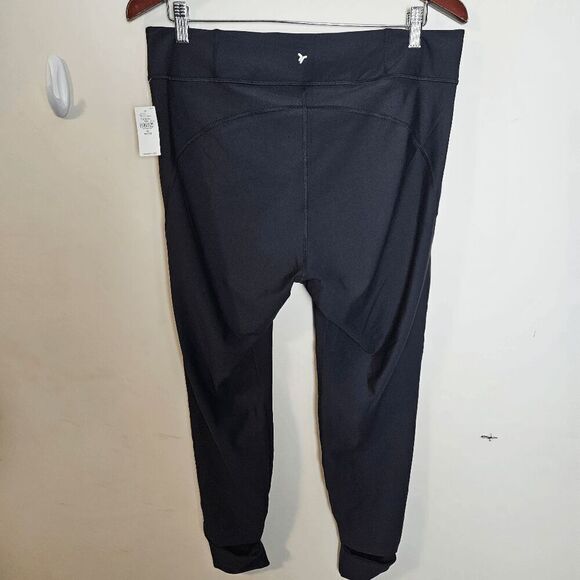 Old Navy Extra High-Rise Leggings Powersoft Go Dry NWT Women's Black Size XL/Pet - Picture 3 of 5